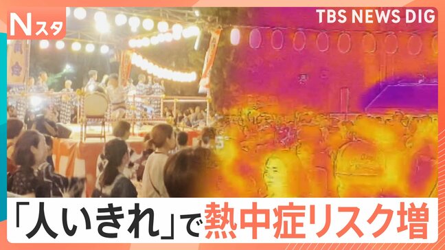 「地球が壊れてる」全国で猛暑日続出！花火大会や夏祭り…人混みでは「人いきれ」で熱中症リスク高まる【Nスタ】|TBS NEWS DIG