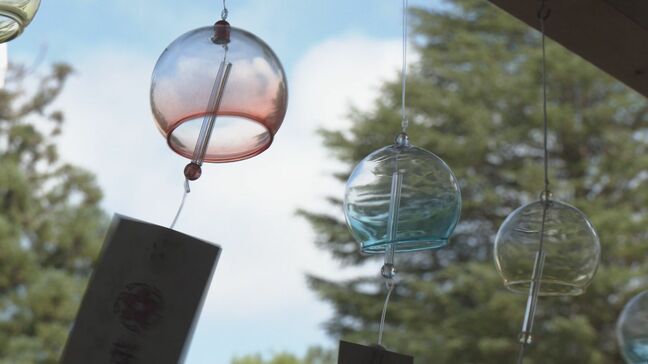 涼しい音色が響く「桜山風鈴まつり」 コロナ禍の厄除けとして始まり5回目 約2000個が涼しい音色を響かせる 岐阜・高山市|TBS NEWS DIG