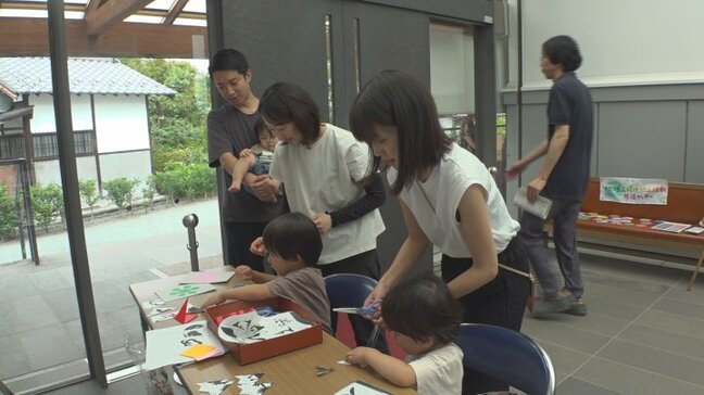 家族で楽しむ夏まつり　スタンプラリーや工作に挑戦　山梨・根津記念館|TBS NEWS DIG