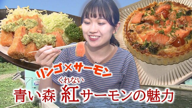 りんご×サーモン!オール青森で全国へ発信するブランド鮭 “ 青い森紅サーモン”の魅力と可能性【#青い森紅サーモン】|TBS NEWS DIG