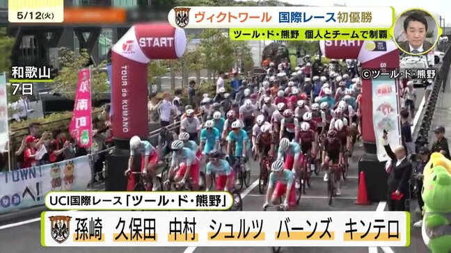 好調ヴィクトワール広島　個人とチームで国際レース初優勝|TBS NEWS DIG