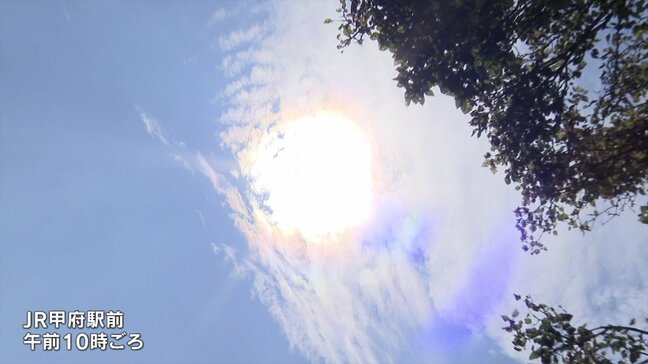 甲府市で4日連続の猛暑　6月の猛暑日は過去最多の7日に|TBS NEWS DIG