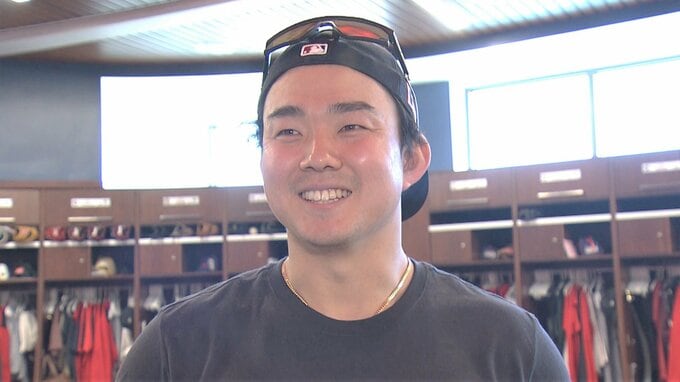 小笠原慎之介「すごく動くんで、独特だなと」米国投手の球質に刺激「昨日はたぶん気を遣って投げてくれてた」|TBS NEWS DIG