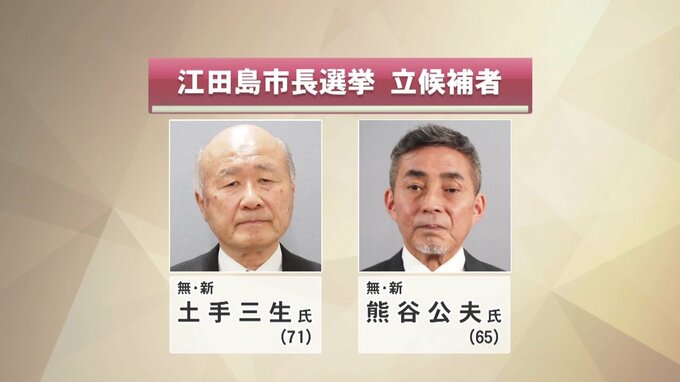 無所属の新人２人が立候補　８年ぶりの江田島市長選が告示　広島|TBS NEWS DIG