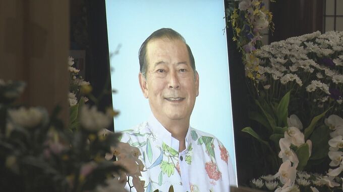 出張先で死去した松川正則宜野湾市長　告別式に閣僚や米軍幹部など3000人が参列　別れ惜しむ　|　沖縄のニュース｜RBC 琉球放送