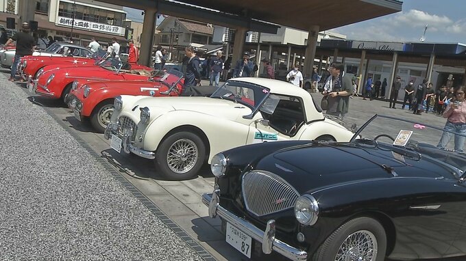 世界の名車が99台集結！チェント・ミリアかみつえ開催 大分県日田市　|　大分のニュース｜OBS NEWS｜大分放送