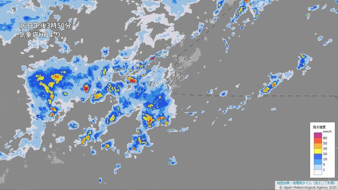 沖縄地方は16日引き続き大雨に警戒　台風25号は熱帯低気圧に変わる　|TBS NEWS DIG