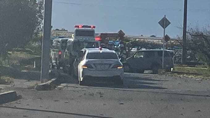 車同士が正面衝突　1人が重体の模様　山梨　|　山梨のニュース | ＵＴＹテレビ山梨