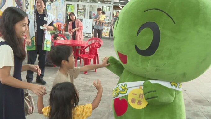 カボたんが１日園長　るるパークでＰＲイベント「かぼすパーク」　大分　|　大分のニュース｜OBS NEWS｜大分放送