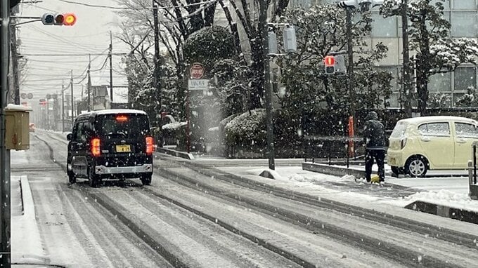 【大雪警報】甲府市、富士吉田市、都留市、山梨市、大月市、韮崎市など山梨県内全域に発表|TBS NEWS DIG