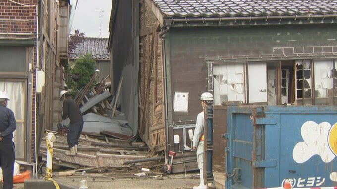 「ようやく始まった！」公費解体に着手　能登半島地震からもうすぐ半年　富山・氷見市　|　富山のニュース｜天気・防災｜チューリップテレビ