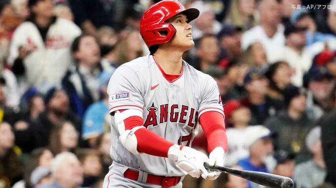 大谷翔平 5試合連続安打＆今季7号、疲れ知らずの17連戦皆勤賞 最後はブルワーズ戦初アーチで締めた|TBS NEWS DIG