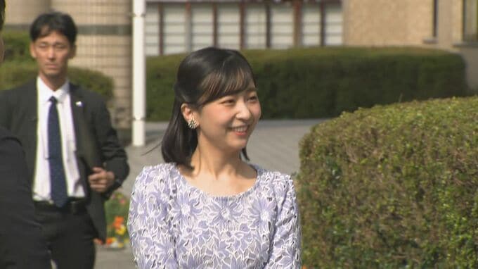 佳子さま　レース地のワンピースで中学生に笑顔　初の鹿児島ご訪問|TBS NEWS DIG