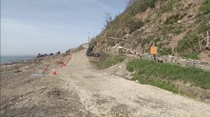 被災地で沿岸部の道路が一部通行可能に　|　石川県のニュース｜MRO北陸放送