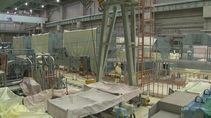 島根原発2号機　中国電力が定期事業者検査公開　運転開始40年後の稼働も見据え国への申請ためデータ採取予定|TBS NEWS DIG