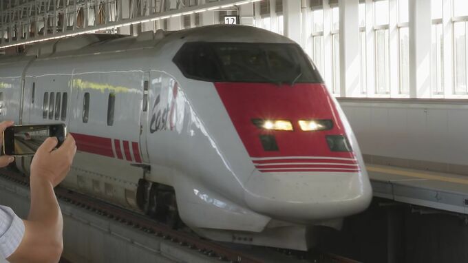 福井県に試験車両“East i”登場 新幹線車両の初入線に「感無量」　|　石川県のニュース｜MRO北陸放送
