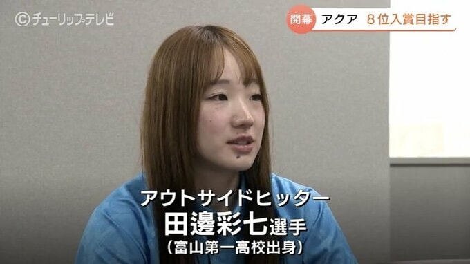 スローガンは「グリット」　KUROBEアクアフェアリーズ富山　開幕前に表敬　8位以内目指す　バレーボールSVリーグ　|　富山のニュース｜天気・防災｜チューリップテレビ