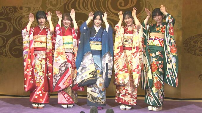 【乃木坂46】メンバー5人が成人式「私たちは乃木坂ぴょんぴょん世代」|TBS NEWS DIG