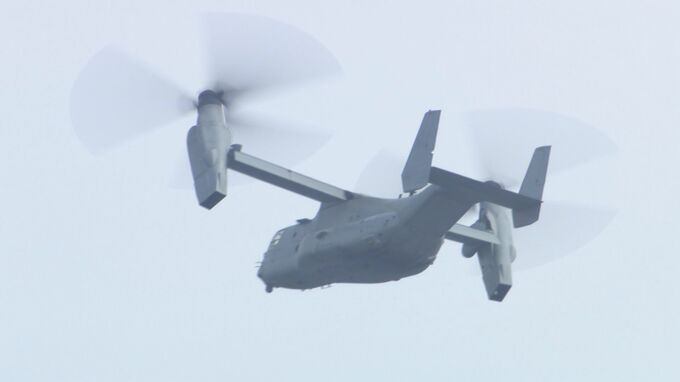 オスプレイ飛行再開調整　住民団体が申し入れ「情報公開を」　|　山口のニュース・天気・防災｜tys NEWS｜ｔｙｓテレビ山口