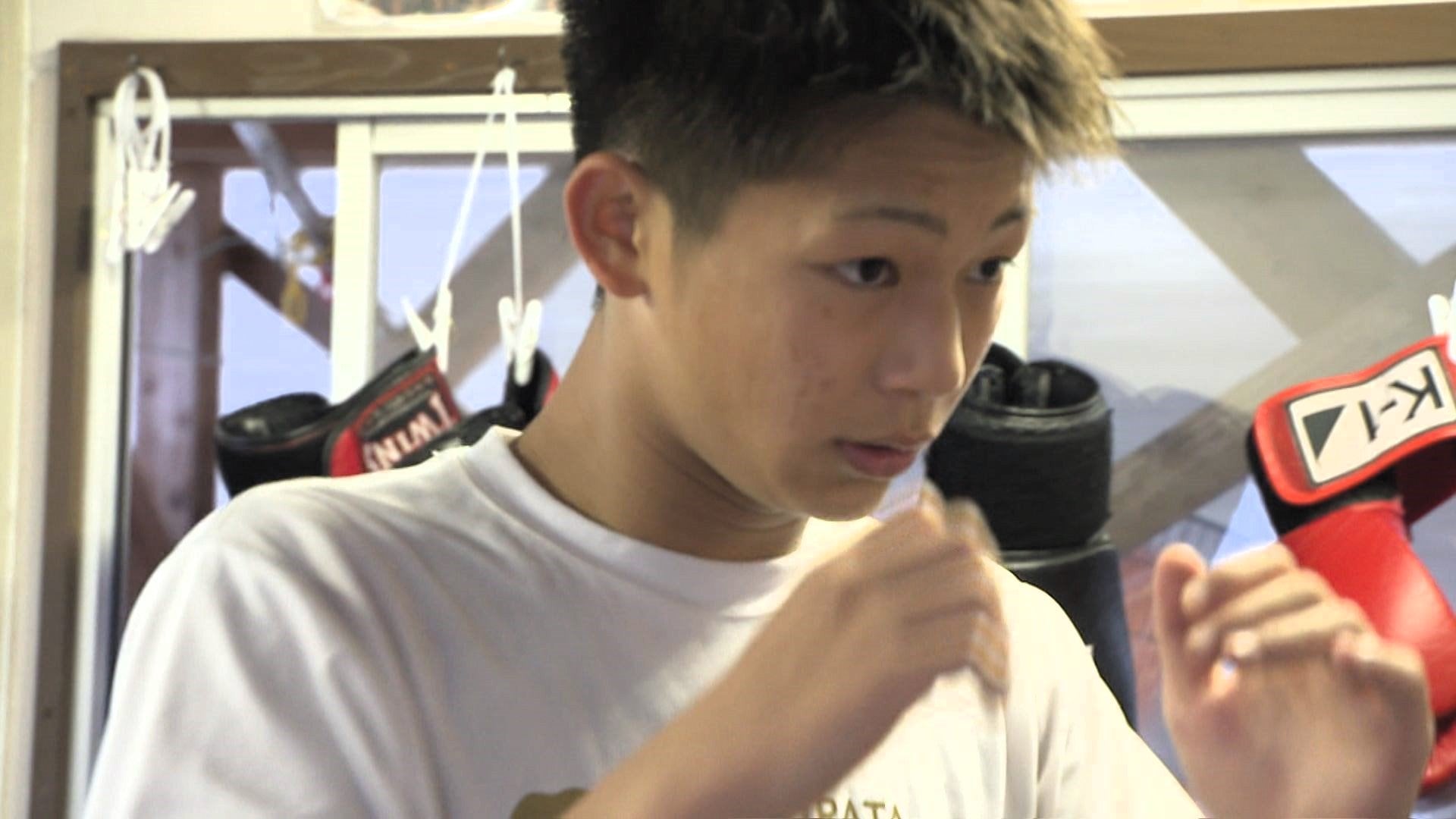 K-1中学生チャンピオン倉田大珠選手「同い年には絶対負けない」 卒業後
