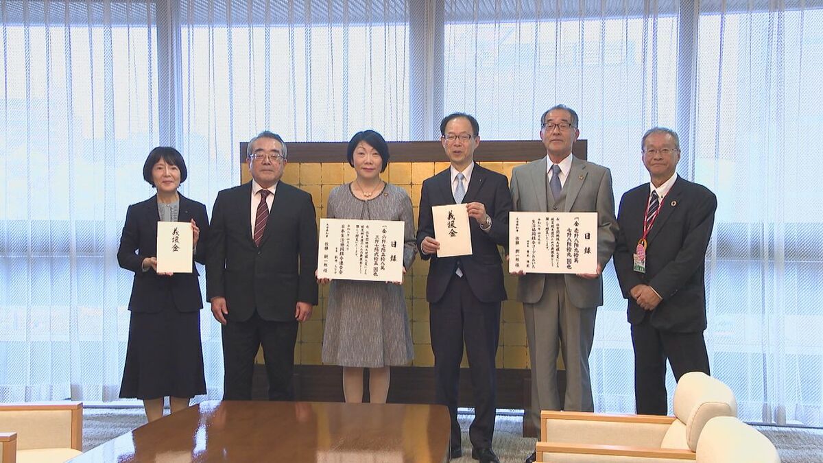 佐賀関被災者に8600万円の義援金　「コープおおいた」が県に贈呈