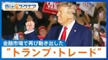 「返り咲きの可能性高まった」金融市場で再び動き出した“トランプ・トレード” アメリカ大統領選終盤へ【Bizスクエア】|TBS NEWS DIG