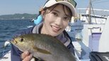 【 片原恵麻 】　「イサキ、美味しいよね」　関東の海でイサキ釣りを満喫　肩幅超えのサイズに満面の笑み　先日は「３００キロ超」の巨大クロマグロを釣り上げ、話題に|TBS NEWS DIG