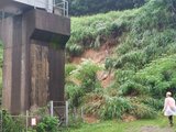 道路脇で土砂崩れ・県道通行止め(山口・下関市)|TBS NEWS DIG
