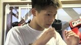 K-1中学生チャンピオン倉田大珠選手「同い年には絶対負けない」 卒業後はプロの道へ 8人家族の格闘技一家 | 大分のニュース|OBS NEWS|大分放送