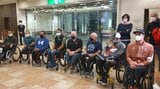 「第41回大分国際車いすマラソン」 世界記録保持者マルセル・フグ選手ら8人 海外勢第一陣 大分入り | 大分のニュース|OBS NEWS|大分放送