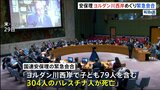 国連安保理　ヨルダン川西岸の情勢について協議　子ども79人を含むパレスチナ人304人が死亡|TBS NEWS DIG