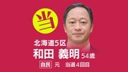 速報【北海道5区】和田義明氏（自民・元）が当選確実　衆議院選挙2026　|　北海道のニュース｜HBC北海道放送