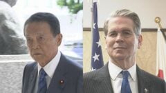 自民・麻生副総裁　12日にベッセント米財務長官と会談したと明かす| TBS CROSS DIG with Bloomberg