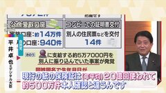紙の健康保険証「年間約500万件差し戻し」　平井元デジタル大臣マイナンバーカードとの一体化の必要性訴え| TBS CROSS DIG with Bloomberg