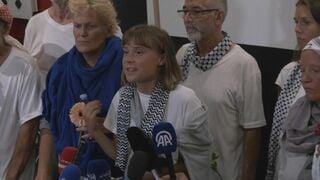 グレタさんら船団をギリシャ・スロバキアに強制送還 イスラエル外務省 「知らなかったという言い訳は許されない」グレタさんアテネの空港で訴え| TBS CROSS DIG with Bloomberg