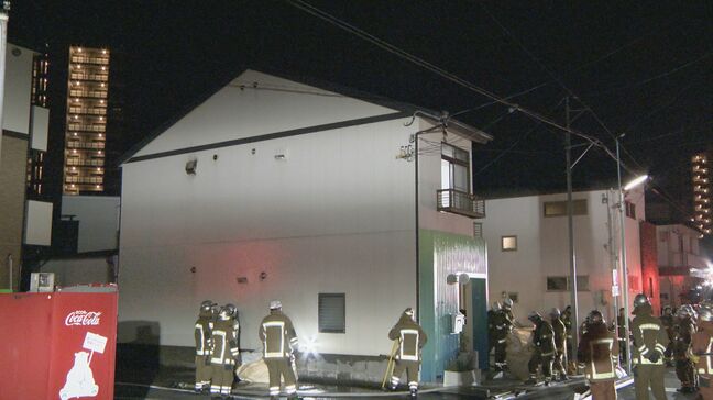 名古屋・東区の集合住宅で火事…８０代くらいの男性が死亡|TBS NEWS DIG