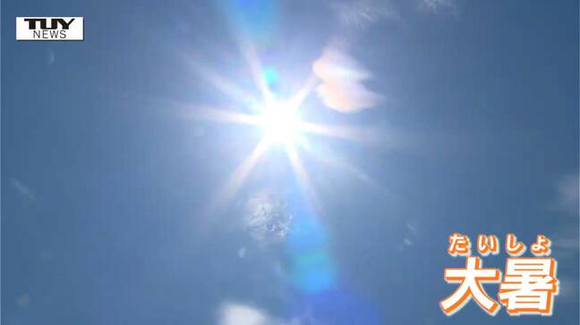 「大暑」のきょうは県内各地で厳しい暑さに　山形市では今年の最高気温更新　熱中症に十分な警戒を（山形）|TBS NEWS DIG