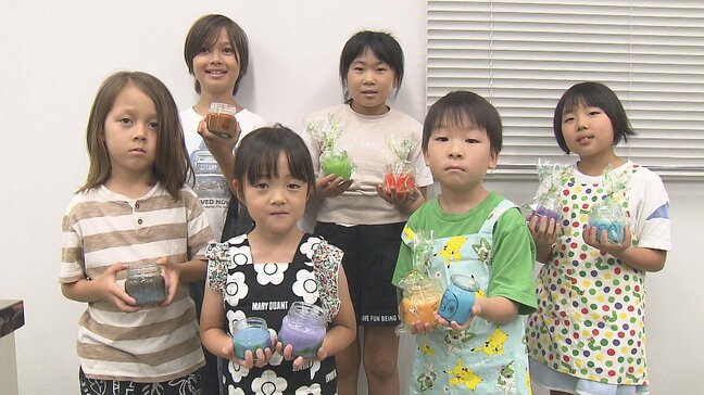廃油で子どもたちがキャンドル作り体験　大分|TBS NEWS DIG