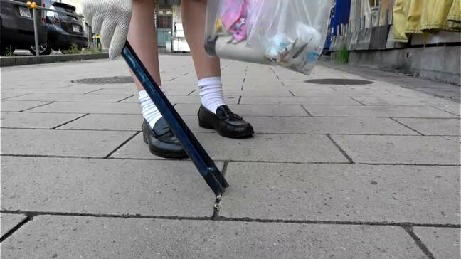 「多かったのはたばこの吸い殻」鹿児島ロータリークラブと鹿児島城西高校が天文館で清掃活動|TBS NEWS DIG