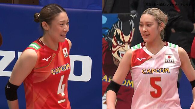 “新生バレー女子日本代表”がファンの前に初お目見え、主将・石川真佑とエース・佐藤淑乃が敵味方で激突|TBS NEWS DIG