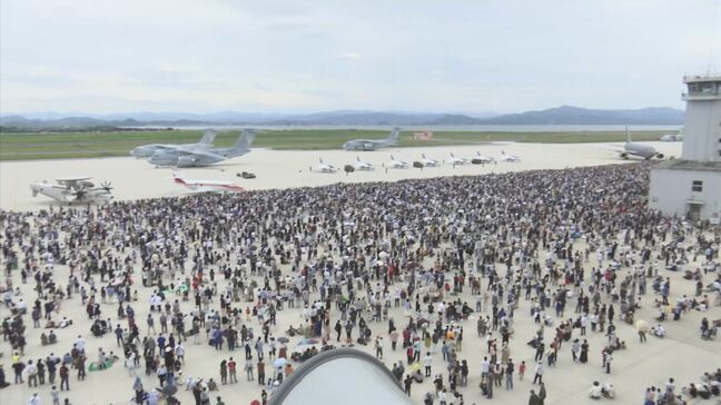美保基地航空祭「中止」を決定…ブルーインパルスなどを予定　航空自衛隊美保基地内での隊員死亡事故、愛知県でのＴ４練習機の墜落事故を受け判断|TBS NEWS DIG