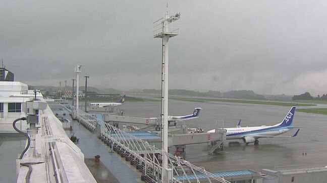鹿児島空港が落雷で数秒間停電 航空機の離発着に影響なし|TBS NEWS DIG