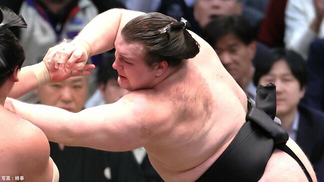 安青錦が3勝目 2横綱撃破の藤ノ川下し連敗阻止 高安と隆の勝が全勝【大相撲春場所】|TBS NEWS DIG