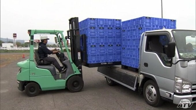 全国初！　イオンタウンに「リンゴの集荷場」開設　駐車場の一部を利用した広いスペースで効率よく運搬　農作業の合間の買い物ついでに立ち寄ることも可能で　農家の利便性向上に期待　青森県平川市|TBS NEWS DIG