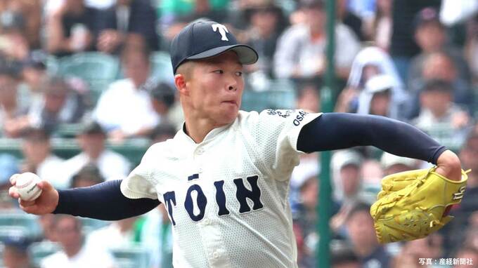【センバツ】大阪桐蔭が4年ぶり決勝進出！専大松戸破り春通算40勝&5度目のVへ王手　エース吉岡が7回1失点力投　決勝は“近畿勢対決”|TBS NEWS DIG