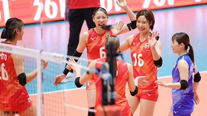 バレー女子日本代表が白星スタート！48年ぶりの金メダルへ、初戦はネパールに3－0勝利【アジア大会】|TBS NEWS DIG