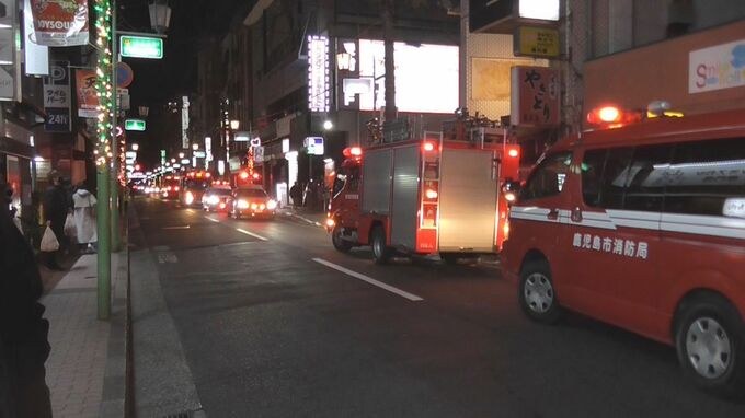 天文館文化通り近くで「ビルの間から黒煙」と通報　一時騒然　鹿児島市山之口町　|　鹿児島のニュース｜MBC NEWS｜南日本放送