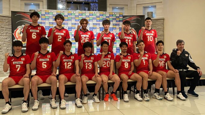 男子バレー石川祐希、西田有志、高橋藍ら15名がネーションズリーグ代表候補に 2m超え牧らは見送り|TBS NEWS DIG