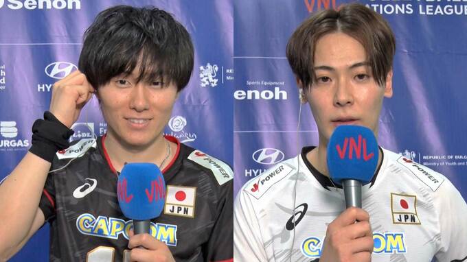 頼れる守護神・小川智大「宮浦様が本当に決めてくれるので」日本Rへ永露元稀「勝ちにこだわって」【ネーションズリーグ】|TBS NEWS DIG