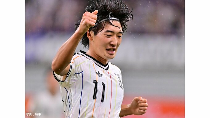 “香川真司の後輩”横山夢樹が先制弾、2連勝で日本が決勝T進出！雨の中でも7得点の猛攻、合流したての主将・市原吏音も途中出場【アジア大会】|TBS NEWS DIG